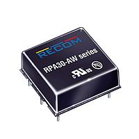 Bộ nguồn cách ly 30W 9-36V vào 5V ra 6A RECOM Power RPA30-2405SAW/P-HC