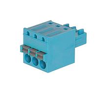 Cầu đấu 2 hàng 24 chân, cắm được, dọc, bước chân 3.5, dây 28-16 (AWG), khối đầu cuối Same Sky (formerly CUI Devices) TBP03P1-350-07BEGY