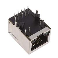 Jack Modular, Có Màng Che, Đèn LED Adam Tech MTJ-88TX1-FSD-LH1-M47C1