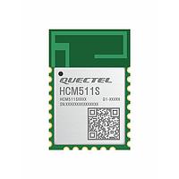 Mô-đun Bluetooth BLE 5.4 độc lập, RAM 32 KB, flash 352 KB, công suất truyền = 6 dBm, -40 C đến +85 C, ăng-ten PCB Quectel HCM511SACMD-0P