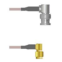 Amphenol Custom Cable Q-0D0340005007i RF Cable Assemblies BNC-RP/SMA-RP G316 7I