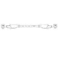 Cáp mạng Cat 5 ENET MA/MA công nghiệp ST/ST 2M Molex 1303010002