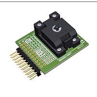 Bộ chuyển đổi ổ cắm SLG4SA14DS-20x22 bộ chuyển đổi ổ cắm, 50 mẫu SLG47525V. Dùng cho: - SLG4DVKADV Dialog Semiconductor SLG47525V-SKT