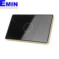 HUNONIC HNP1SCD ສະວິດສໍາພັດ WiFi ຄວາມຈຸຂະຫນາດໃຫຍ່ (Black)