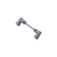 Amphenol LTW AB-DC02FR-DCBR-QE002 Sensor Cables / Actuator Cables X-Lok, Large Size, Plastic, 20A, 02 pins, Female Connector, Female Contact, Right Angle-to-Right Angle, Push Lock, Overmolded Double Ended, Length 2000mm, IP68