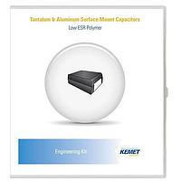 KEMET TAN ENG KIT 23 Low ESR Polymer Series 17 pcs Low ESR Polymer