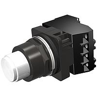 SIEMENS 52BT6GBA Push-to-Test PTT PL/ILL PB,WHT,XFMR,INC,120V,1NO-1NC