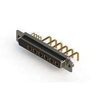 EDAC 630-13W6250-1TA Mixed Contact D-Sub Connectors Right-angle Power Combo D-Sub Connector