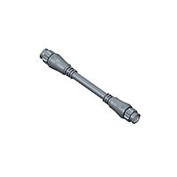 Amphenol LTW AB-AD03ML-ADML-QD001 Sensor Cables / Actuator Cables X-Lok, Mini Size, Plastic, 5A, 03 pins, Male Connector, Male Contact, Straight-to-Straight, Push Lock, Overmolded Double Ended, Length 1000mm, IP68