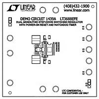 Analog Devices DC1439A Voltage Regulator - Switching Regulator LT3688EFE Demo Board
