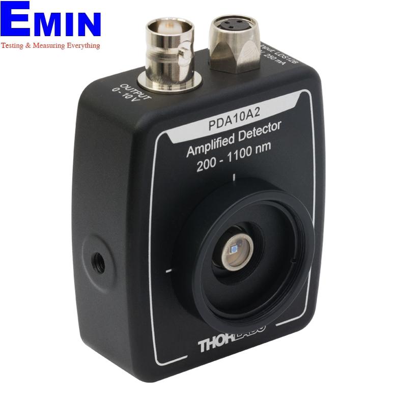 THORLABS PDA10A2 Si Amplified Photodetectors (2001100 nm, Fixed Gain
