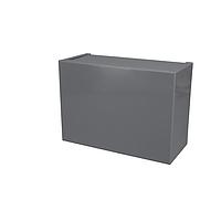 Hộp Kim Loại Nhỏ Utility Minibox Màu Xám (7 X 5 X 3 In) Bud Industries CU-2108-B