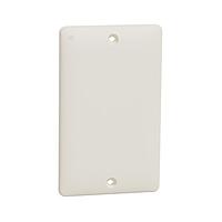 Square D SQWS140001LA Blank Plate 1 GANG BLANK MATTE WALL PLATE LA