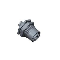 Amphenol LTW MSAS-08PFFP-SF8002 Sensor Cables / Actuator Cables M12 Circular Metric Connector, A Code, Metal, 2A, 08 pins, Female Connector, Female Contact, Hexagonal, M16*1.5, Screw Thread, PCB 180 , Receptacle, Front Fastened, Panel Thickness 4.5, IP68 / IP69K