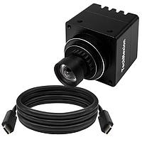 Camera VIZIONCAM USB3 TYPE-C với cảm biến ON SEMI AR0234 2MP FULL-HD GLOBAL SHUTTER + Ống kính M12 góc rộng 96 độ TechNexion VCI-AR0234-C-S83-IR