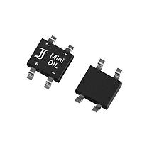 Diotec Semiconductor S250K Single Phase Bridge Bridge, single phase, TO-269AA/MiniDIL, 380V, 1A, 150C