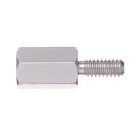 RAF Electronic Hardware 4575-832-AL-7 Hex 5/16 HEX M/F STDOFF 1/2 8-32 CLR IRID