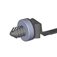 Biến Dòng Đóng Đai Có Gioăng, NÂNG, CÓ GIOĂNG, MÀU ĐEN 1000/BAO, 5000/THÙNG Avery Dennison 20098-GSK