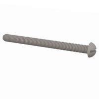 Essentra Components 010832R200 Round Slotted Round Slotted Screw, #8-32 Thread, 2 Lg