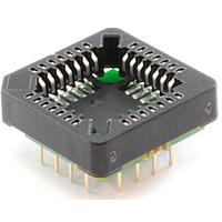 Bộ chuyển đổi Đế PLCC-28 sang PGA-28 Chân 1 trong Bộ chuyển đổi SMT (50 mils / 1.27 mm bước chân) Dòng nhỏ gọn Chip Quik PA0106C-P-SOCKET