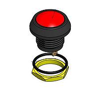 Công tắc tiêu chuẩn PBS 12mm SPST 0.1A 48V nhựa tạm thời 105°C Lumex W49-117