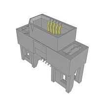 Samtec ERF8-060-07.0-L-DV-EGP-K-TR ソケット 0.80 mm エッジレート(R) ラギッド ハイスピードソケット