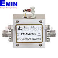 Fairview FMAM3292 2.5 dB NF, 6 GHz to 12 GHz, Low Noise Broadband Amplifier with 7 dBm, 17 dB Gain and SMA