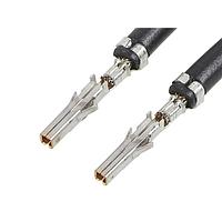 Dây dẫn MINI-FIT JR. F-F 150MM 16 AWG BK Au đã được ép đầu sẵn Molex 215340-1222