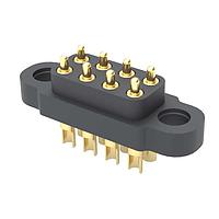 Mill-Max 869-22-008-00-001101 Mill-Max Double-Row 8 Position Spring-Loaded Pin Header Strip