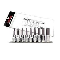 Bộ vít lục giác 1/2" 9 món Toptul GAAG0902