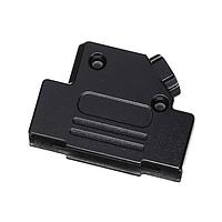 NorComp 971-025-040R011 Strain Relief Backshell 25P 45 DEGRE DIECAST BLACK CHROMATE