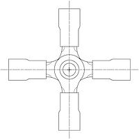 4 Way 4-WAY INSULKRIMP (C- INSULKRIMP (C-2XCX) Molex 19204-0025