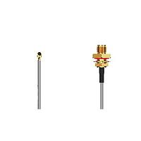 Bộ cáp RF I-Pex MHF I2SMA(F) BH, F Mt, có vòng đệm O-ring. Chiều dài=150mm. Cáp RG178, màu nâu GCT (Global Connector Technology) CABLE 162 RF-150-1