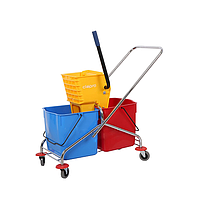 Xe đẩy vắt cây lau nhà 2 ngăn Clepro CB43