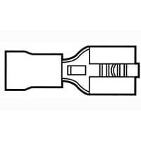 Đầu nối PIDG Faston cỡ .250 AMP Connectors - TE Connectivity 170604-1