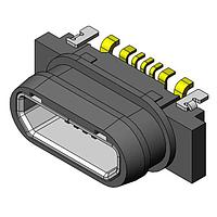 Đầu nối Micro USB Loại AB Chống Thấm Nước USB CNCT Kèm P/N D273-5015 JAE Electronics DX4RNW5HJ3R1000