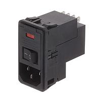 Ổ cắm nguồn 10A cầu chì đơn gắn nhanh AMP Connectors - TE Connectivity PSLSXSBX0