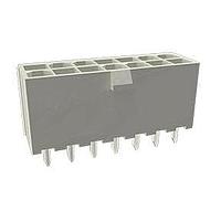 Amphenol FCI 10127820-1424LPLF Headers & Wire Housings Minitek Power4.2 DR VTH HDR 14Pos 30Mic Au