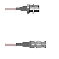 Amphenol Custom Cable Q-1T05H0005072i RF Cable Assemblies N-SJB/HDBNC-SP G316 72I