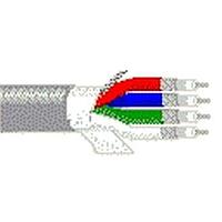 Cáp Đồng Trục 25AWG 4 Lõi Có Lớp Chống Nhiễu Cuộn 500ft Màu Đen Phẳng Belden 1278R B59500