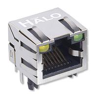 Mô-đun Chống Nhiễu 1X1 Tab Lên RJ45 Không Đèn LED HALO Electronics HCJT1-802SK
