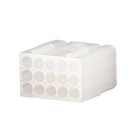 Molex 39-03-3157 Plug Housings MINI.C.15POS. RECHSG W/O MTG.EARS15CKT