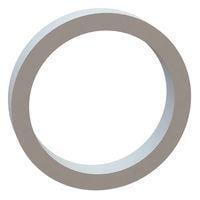Essentra Components 17W07820 Flat Washer Flat Washer, .633 ID, .782 OD, .125 Thick, Natural, Nylon