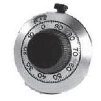 Đồng Hồ Đếm Vòng Quay 46MM 15 VÒNG QUAY MẶT SỐ TRỤC 1/4" MẠ CHROME Vishay Spectrol 21A11B10