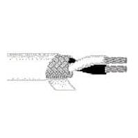 Belden 83319E 009100 電気ケーブル 22AWG 2芯 シールド 100フィート スプール ホワイト