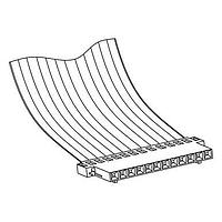 Amphenol FCI 10027313-146LF ヘッダー 46ピン、シングルロー、垂直ラッチ、レセプタクル