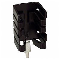 Aavid 576802B04100G Component Plug-In Style Heat Sink for TO-220, Vertical, 12.7x12.7x19.05mm, Clip-On Tab