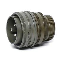 Amphenol Industrial MS3106A22-9PY-RES プラグ ER 3C 3#12 ピン プラグ