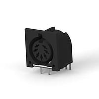 Đầu nối C-DIN 07 chân cái, góc phải, hàn thẳng AMP Connectors - TE Connectivity 5211510-1