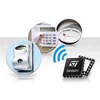 Wi-Fi Tốc Độ Dữ Liệu Thấp 1GHz 1 đến 800KHz Bộ Phát STMicroelectronics SPIRIT1QTR